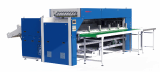 Rapid folding machine for bed sheet of hotel